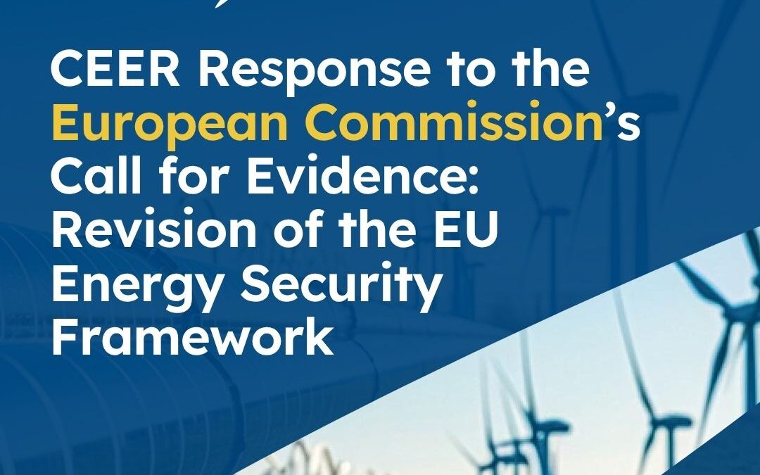 CEER Response to the European Commission’s Call for Evidence: Revision of the EU Energy Security Framework