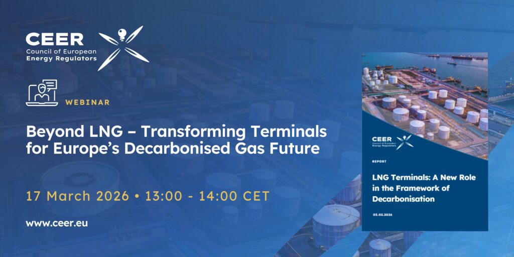CEER Webinar: Beyond LNG – Transforming Terminals for Europe’s  Decarbonised Gas Future